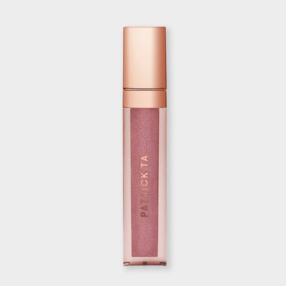 PATRICK TA Major Glow™ Lip Shine - Is She Younger Than Me (Bright Peachy Pearl)
