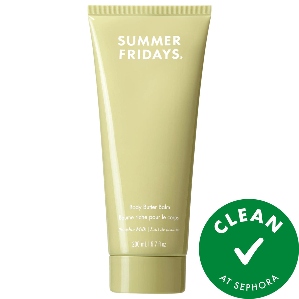 Summer Fridays Body Butter Balm Pistachio Milk - Rich Body Cream with Hyaluronic Acid - 200 ml