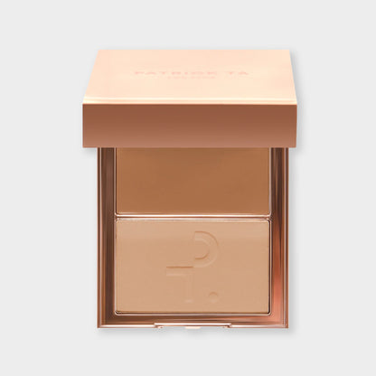 Patrick Ta Major Skin Crème Foundation & Finishing Powder Duo - Light Medium 4 (Warm Olive)