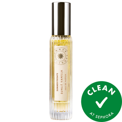 Summer Fridays Sunlit Vanilla Eau de Parfum with Caramel Travel Spray - 10 ml