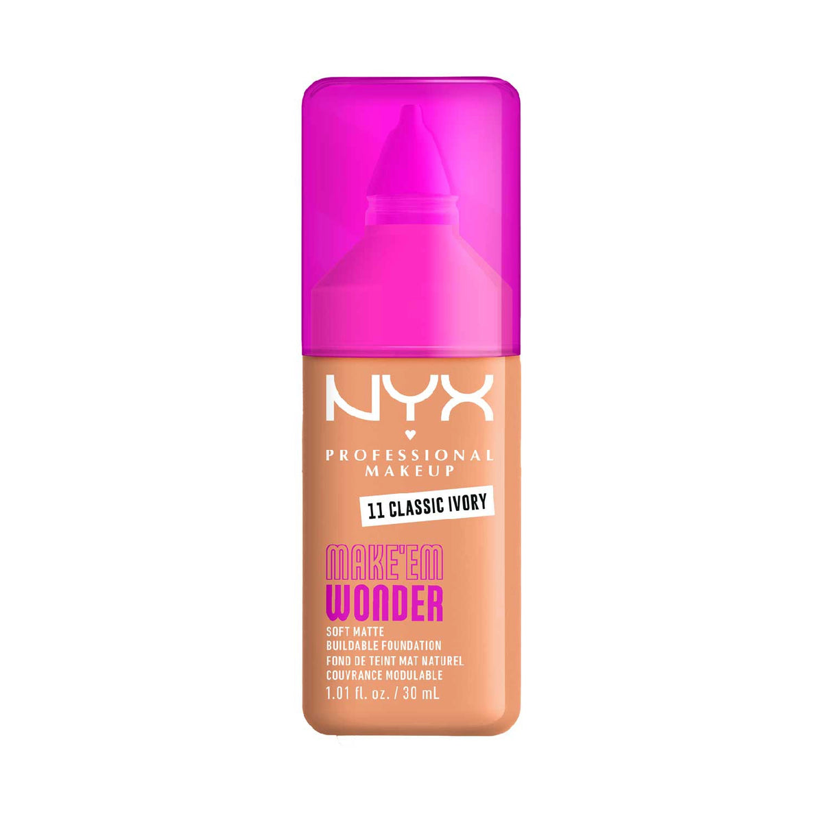 NYX Professional Makeup Make EM Wonder 24H Soft Matte Foundation