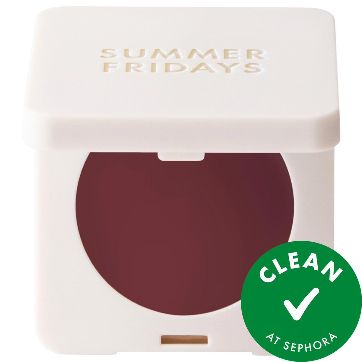 Summer Fridays Blush Butter Balm Hydrating Cream Blush with Peptides - Berry Spritz - neutral berry