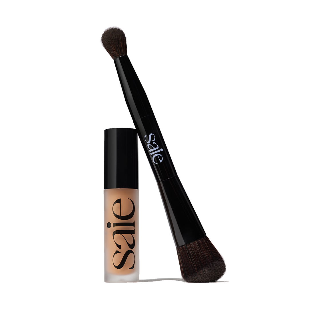 Saie Concealer Brush Duo