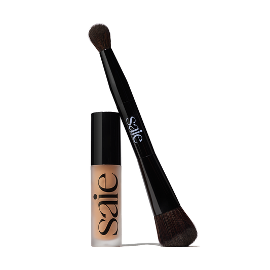 Saie Concealer Brush Duo