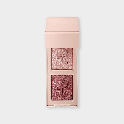 Patrick Ta Beauty Major Dimension Eye Illusion Eyeshadow Duo - Slow Burn (Burgundy Sparkles)