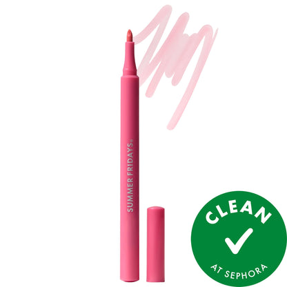 Summer Fridays Flushed Lip Stain 12HR Long-Lasting Lip Tint