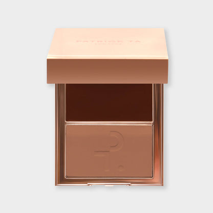 Patrick Ta Major Skin Crème Foundation & Finishing Powder Duo - Deep 4 (Cool Red)