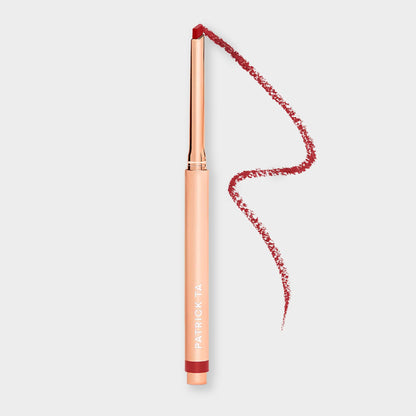 Patrick Ta Major Headlines - Precision Lip Crayon - That's Why She's Late (True Red)