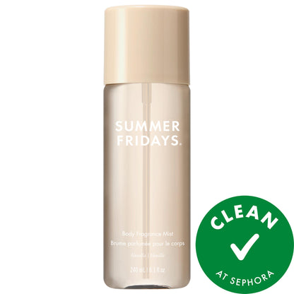 Summer Fridays Vanilla Hair + Body Fragrance Mist with Vanilla Cake + Radiant Amber - 240 ml