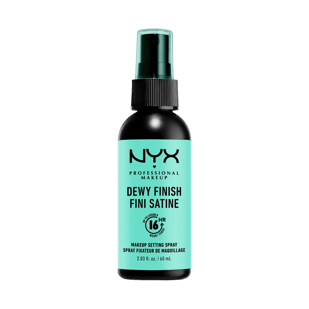 NYX Professional Makeup Setting Spray, Dewy Finish Setting Spray, Up to 8 Hour Wear, - 60 ml