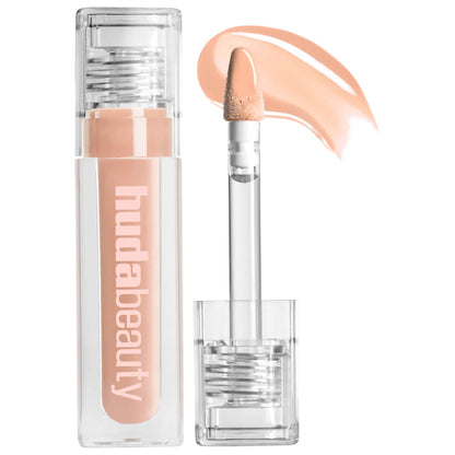Huda Beauty Faux Filler Shiny Non-Sticky Lip Gloss
