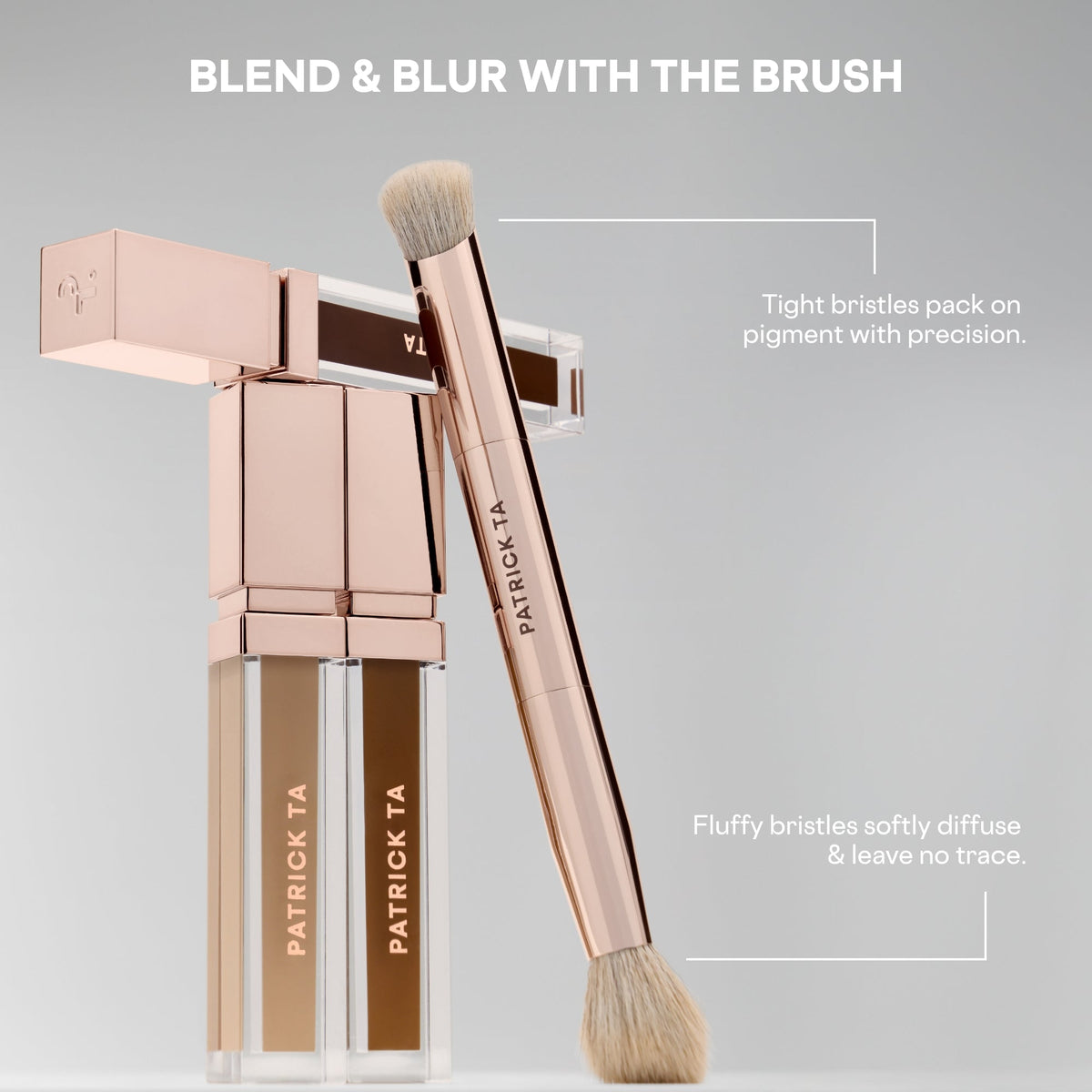 Patrick Ta Beauty Dual-Ended Concealer Brush