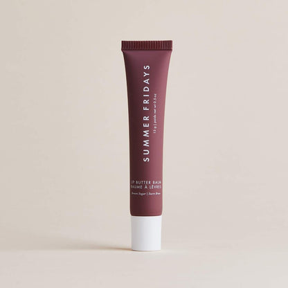 Summer Fridays Lip Butter Balm Treatment for Hydration + Nourishing Shine - Brown Sugar