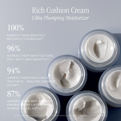 Summer Fridays Rich Cushion Cream Ultra Plumping Moisturizer with Hyaluronic Acid + Squalane - 50 ml
