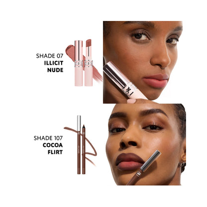 YSL Lovenude Lip Balm 07 & Liner 107 Duo Bundle