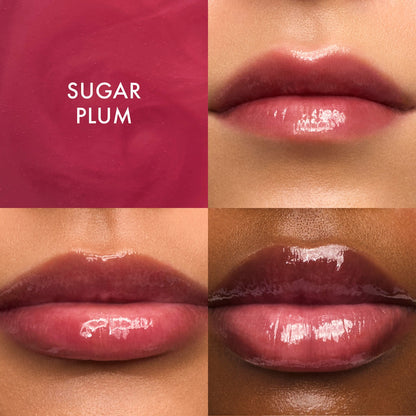 Summer Fridays Lip Butter Balm Treatment for Hydration + Nourishing Shine - Sugar Plum