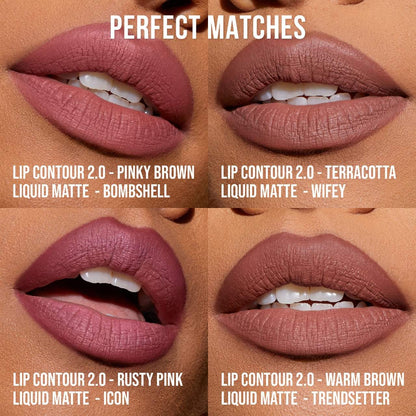 Huda Beauty Lip Contour 2.0 Automatic Matte Lip Pencil