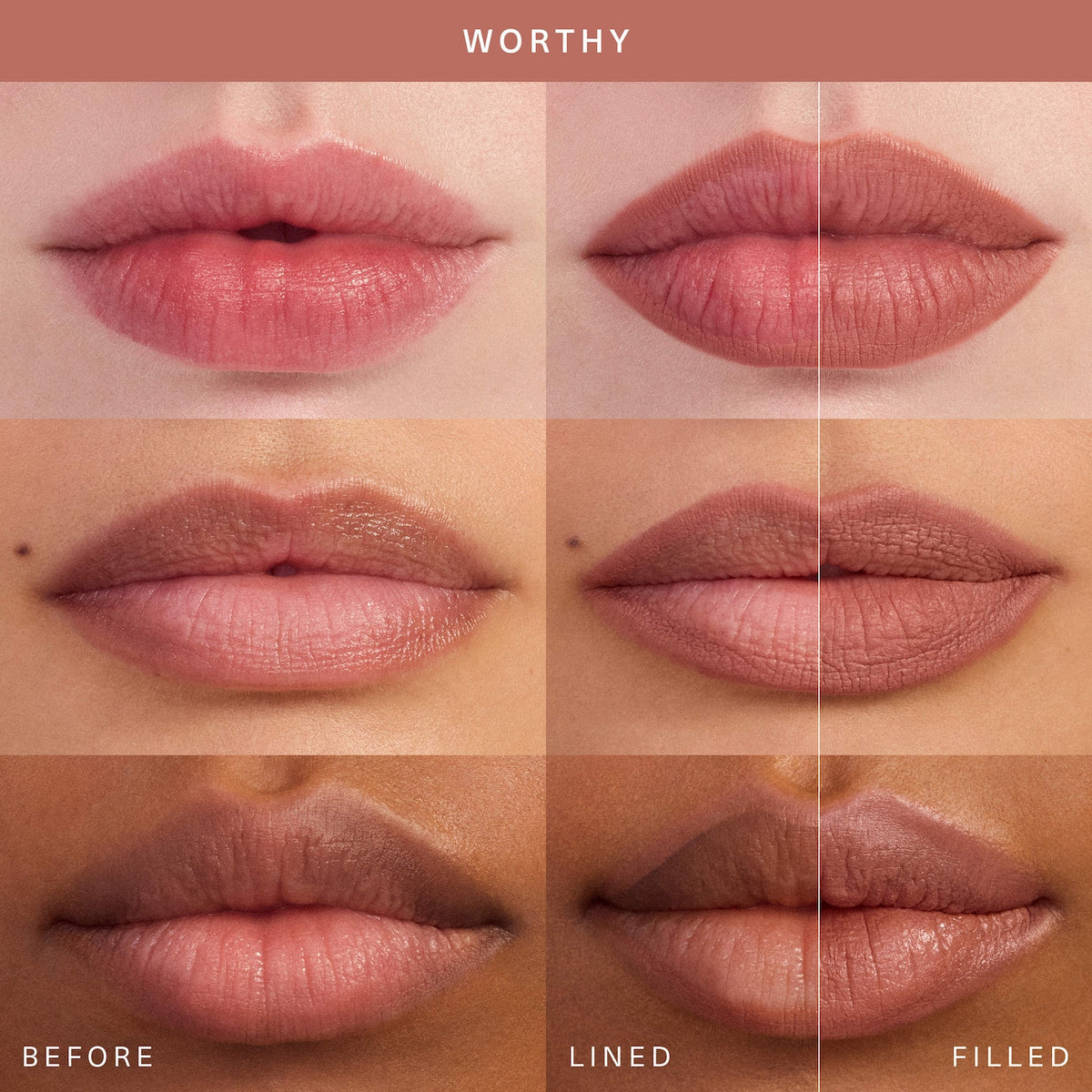 Rare Beauty by Selena Gomez Kind Words Lip Liner - Worthy