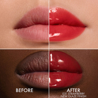 DIOR Lip Glow Oil Hydrating High-Shine Gloss - 031 Strawberry