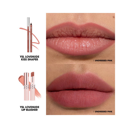 YSL Lovenude Lip Balm 01 & Liner 1 Duo Bundle