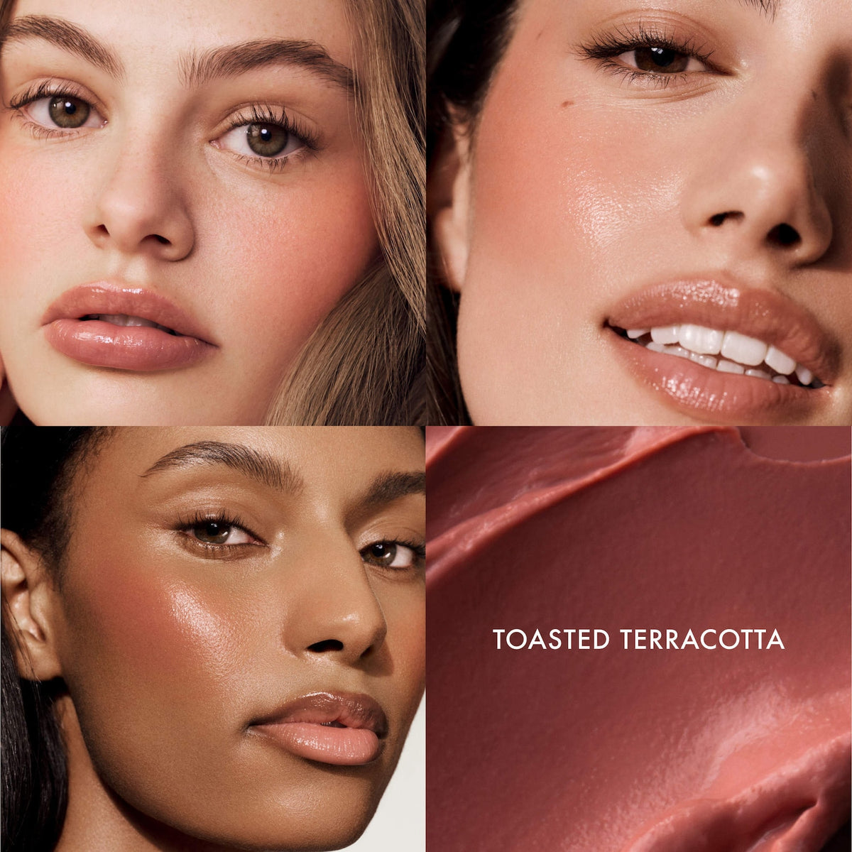 Summer Fridays Blush Butter Balm Hydrating Cream Blush with Peptides - Toasted Terracotta - warm rose