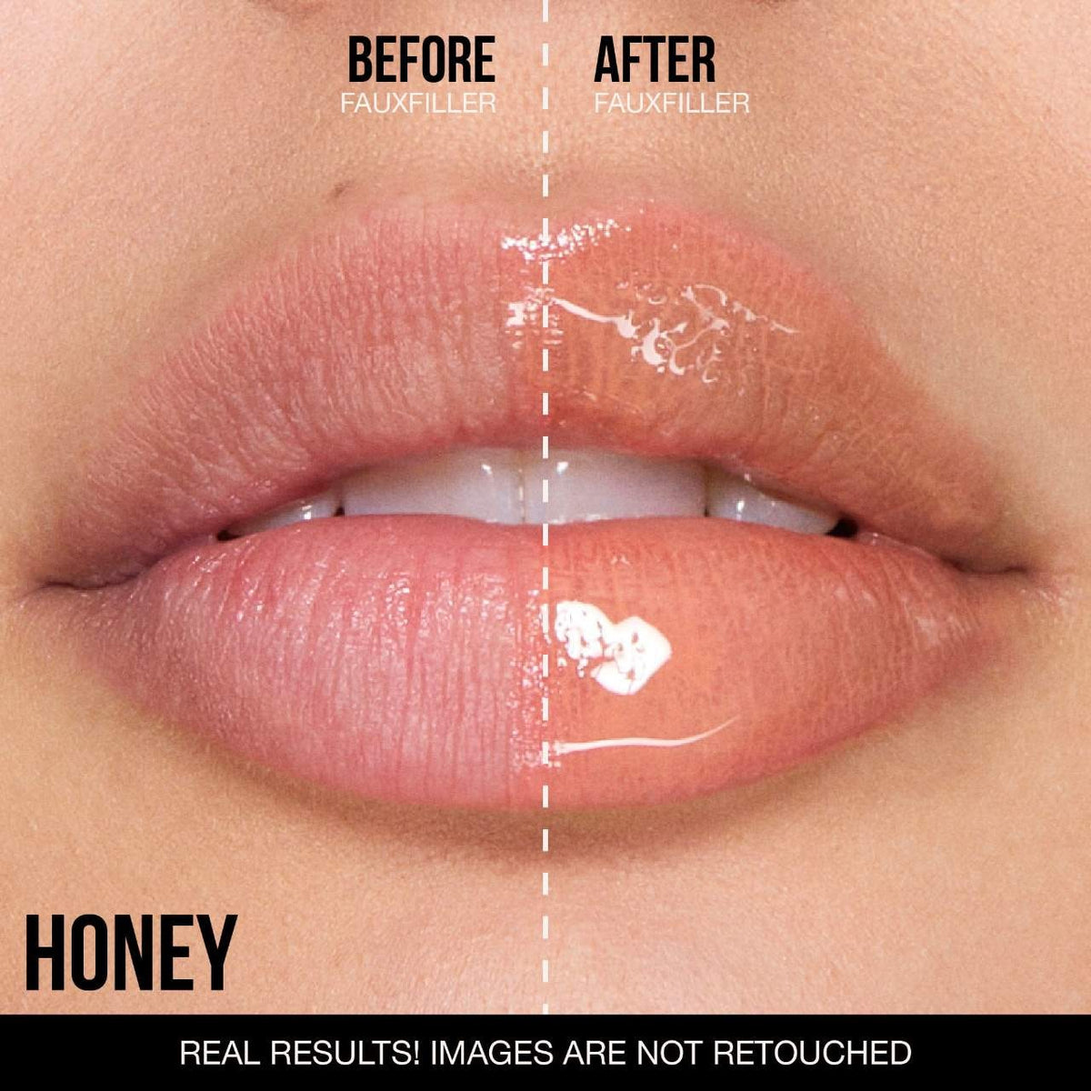 Huda Beauty Faux Filler Shiny Non-Sticky Lip Gloss