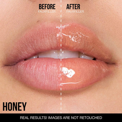 Huda Beauty Faux Filler Shiny Non-Sticky Lip Gloss