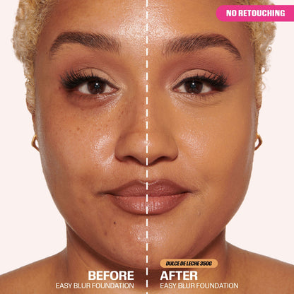 Huda Beauty Easy Blur Natural Airbrush Foundation with Niacinamide - Dulce De Leche 350G