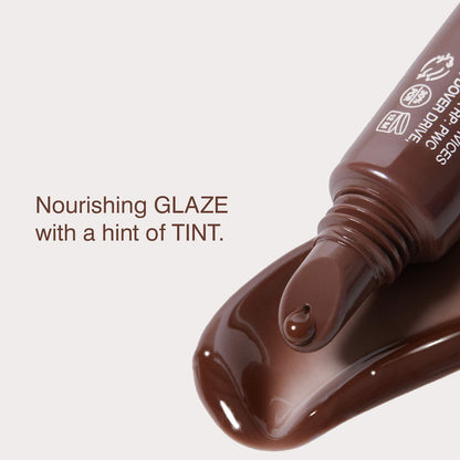 Rhode Peptide Lip Tint Nourishing Glaze - Espresso - rich brown