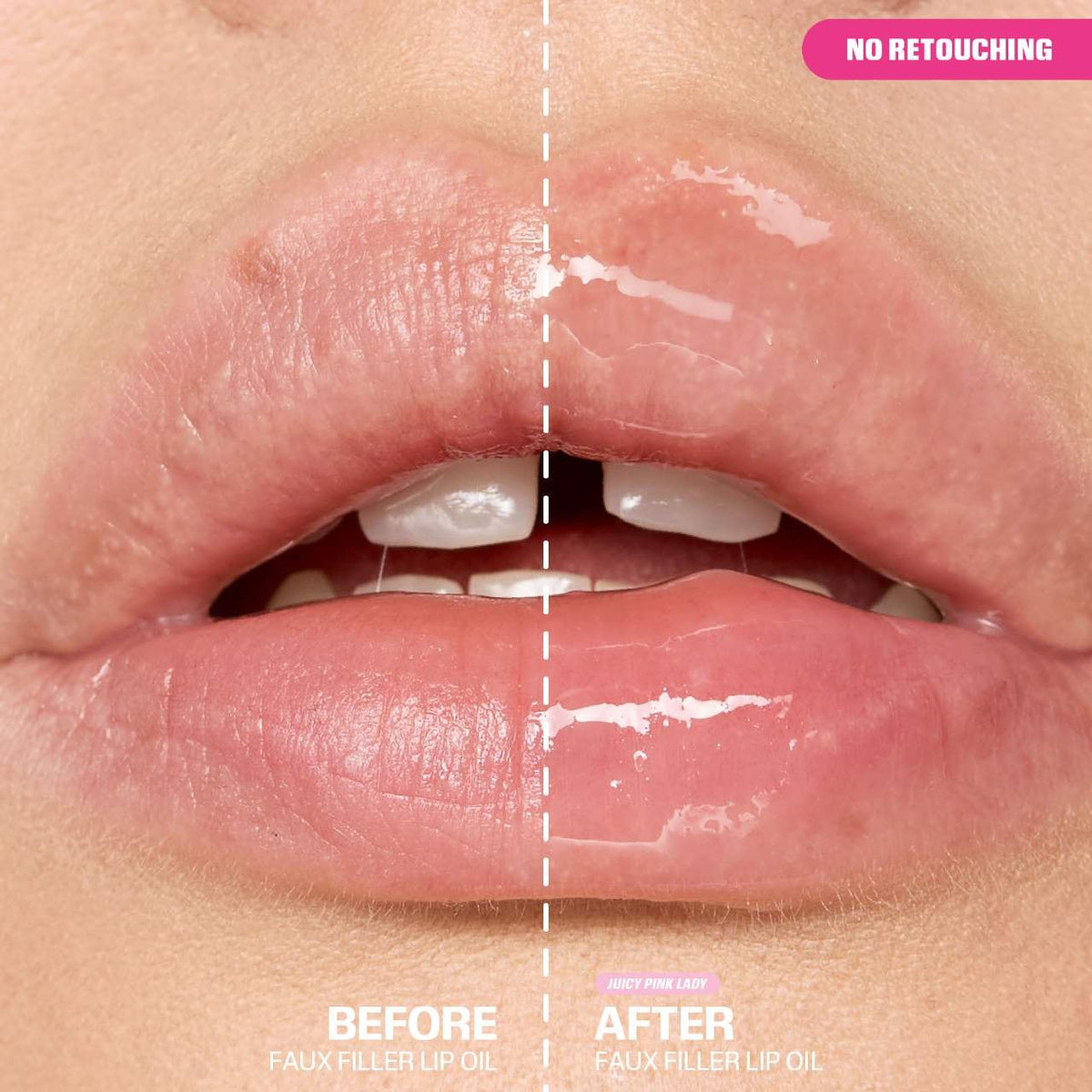 Huda Beauty Faux Filler Ultra-Hydrating Tinted Jelly Lip Oil