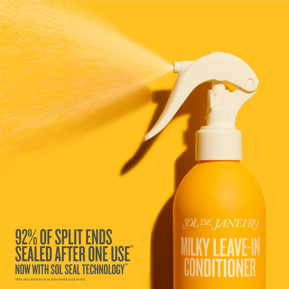 Sol de Janeiro Milky Leave-In Conditioning Spray for Smoothing Split Ends and Frizz - 200 ml