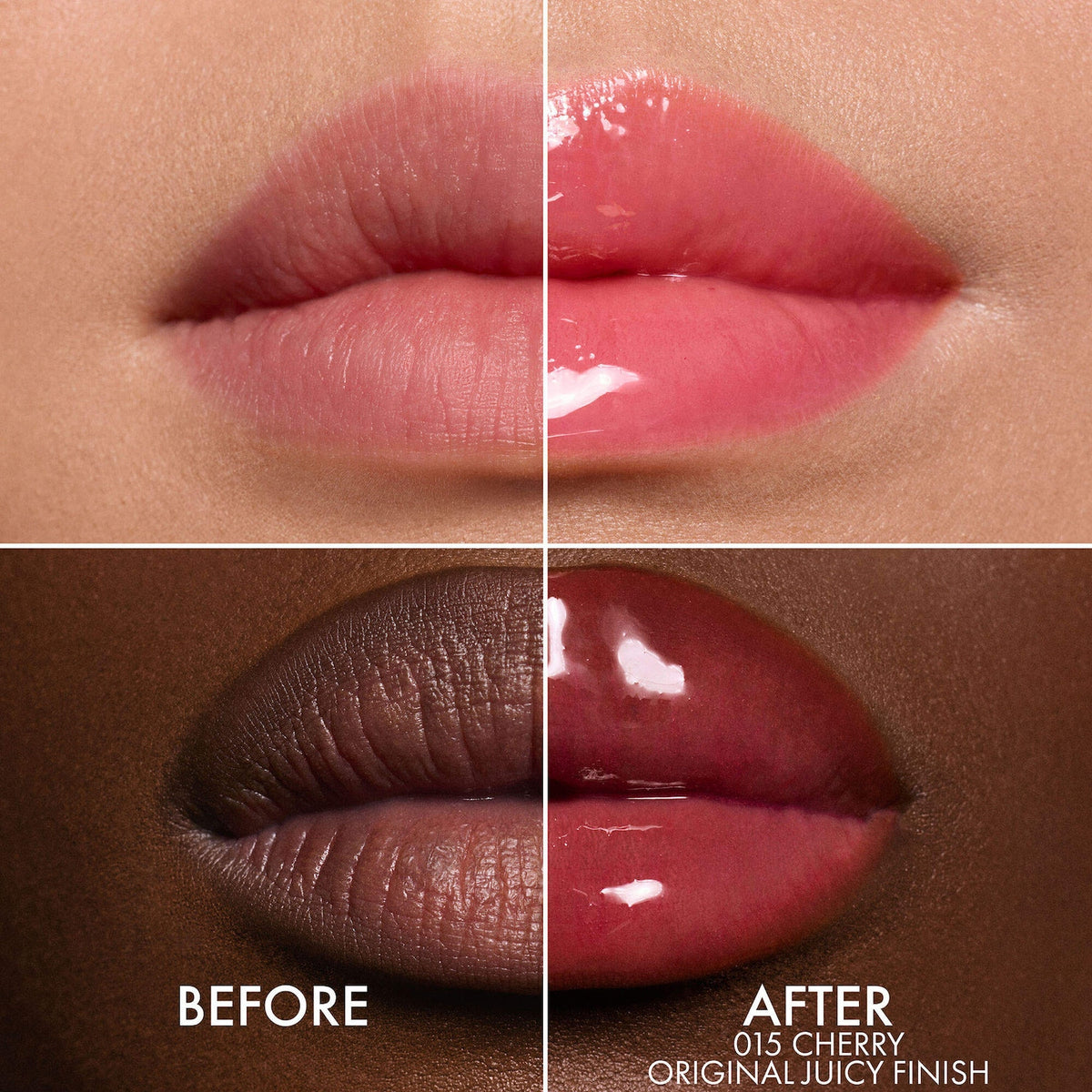 DIOR Lip Glow Oil Hydrating High-Shine Gloss - 015 Cherry