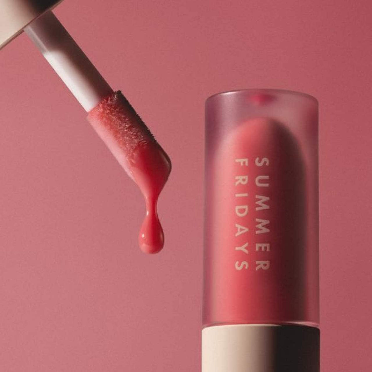 Summer Fridays Dream Lip Oil for Moisturizing Sheer Coverage - Pink Cloud