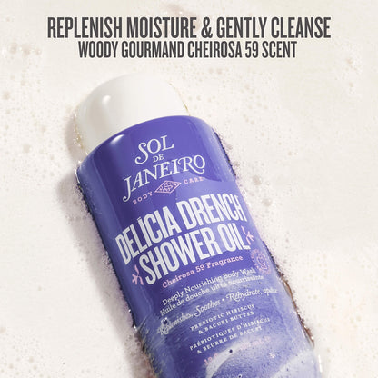 Sol de Janeiro Delícia Drench™ Moisturizing Shower Oil for Dry Skin - 385 ml