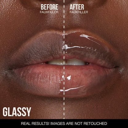 Huda Beauty Faux Filler Shiny Non-Sticky Lip Gloss