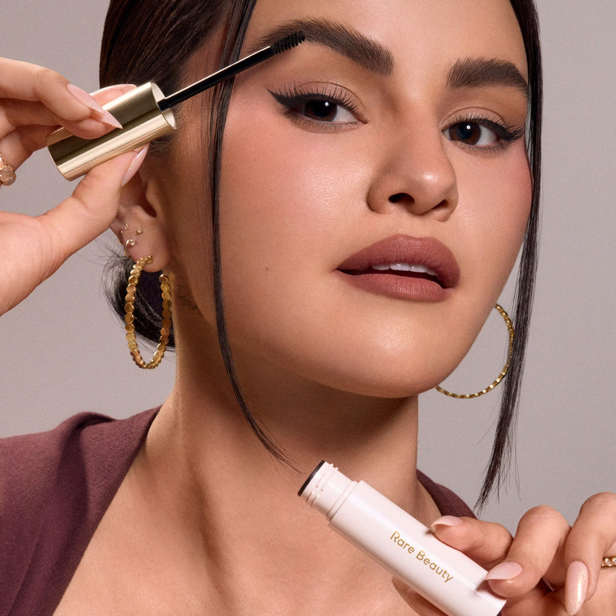 Rare Beauty by Selena Gomez Jumbo Brow Harmony Flexible Lifting and Laminating Eyebrow Gel - Clear