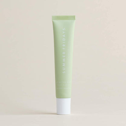 Summer Fridays Lip Butter Balm Treatment for Hydration + Nourishing Shine - Sweet Mint - sheer clear