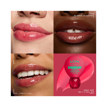 NYX Professional Makeup Smushy SOS Hydrating Lip Mask 12HR Hydration Glossy Shine