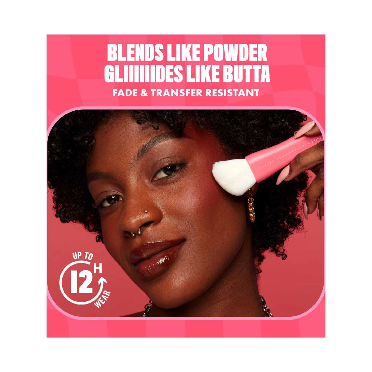 NYX Buttermelt Blush Butta with Time 07 & Buttergloss Bling Big $pender Lip Gloss 8ml Duo