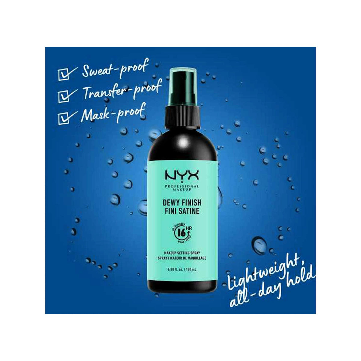 NYX PMU Setting Spray Maxi Dewy Finish - 20 g