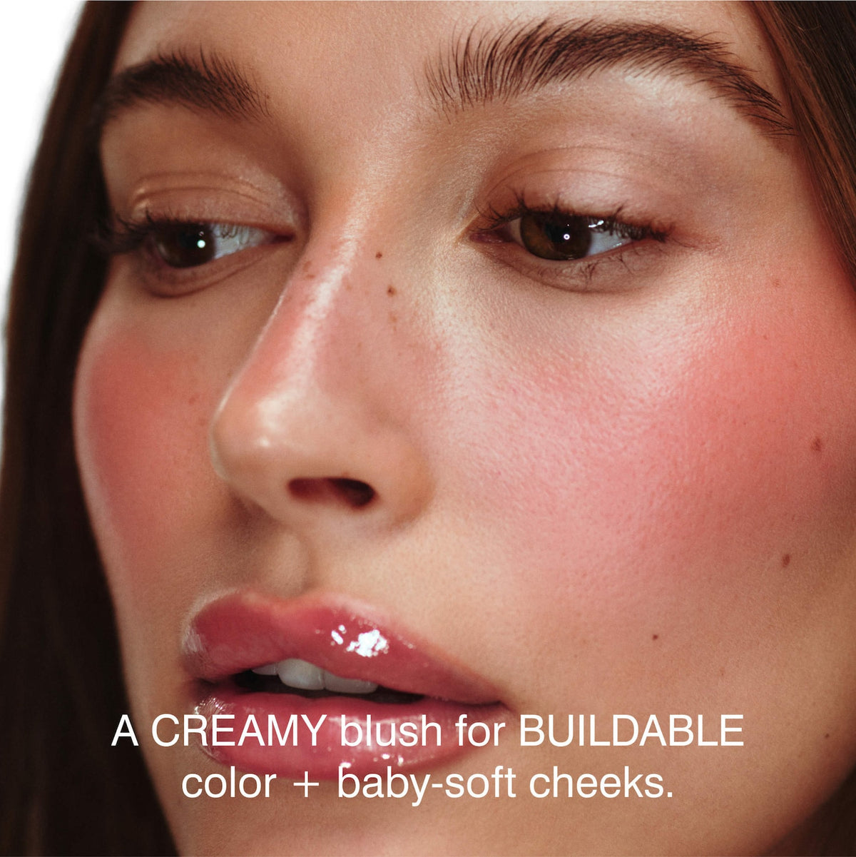 Rhode Pocket Blush Buildable Hydrating Cream Blush - Spicy Marg - bright coral