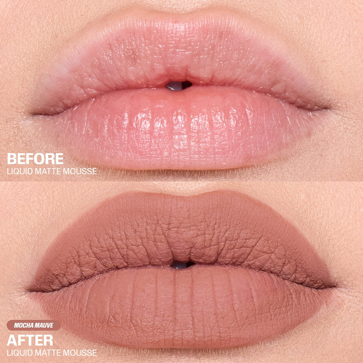 Huda Beauty Liquid Matte Mousse Soft Blur Lip Cream - Mocha Mauve