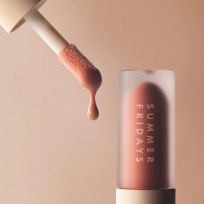 Summer Fridays Dream Lip Oil for Moisturizing Sheer Coverage - Bare Sand