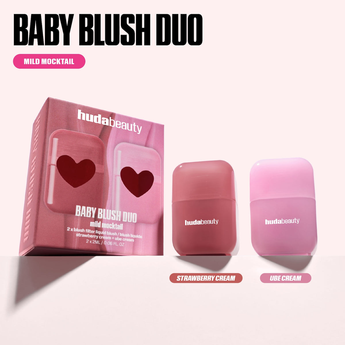 Huda Beauty Mini Blush Mocktail Duos - 2 ml