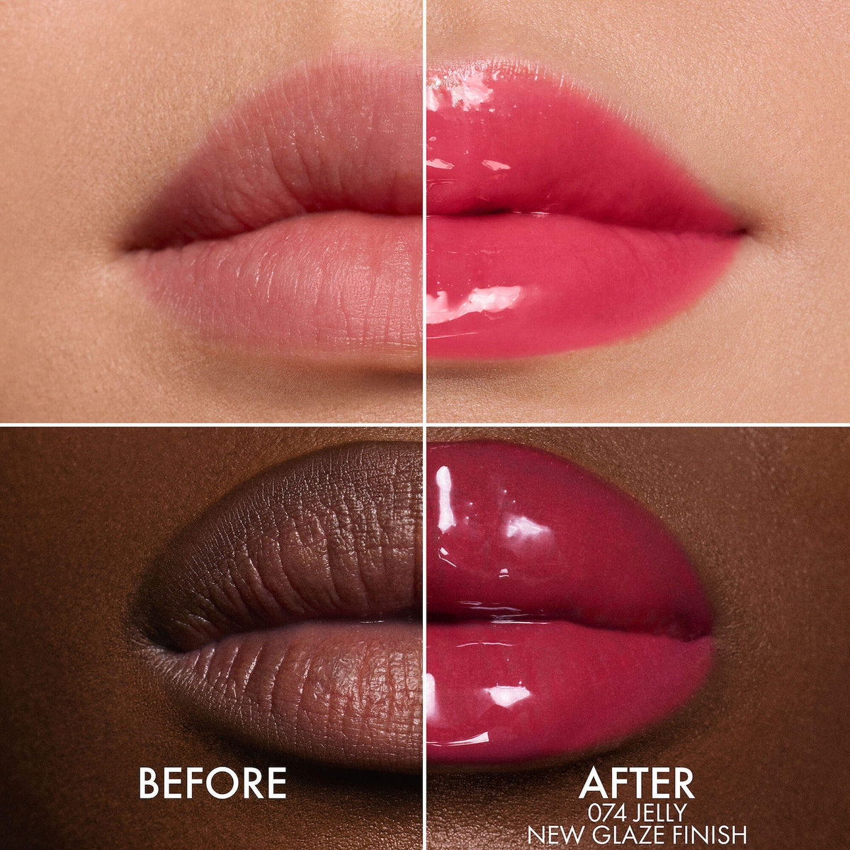DIOR Lip Glow Oil Hydrating High-Shine Gloss - 074 Jelly