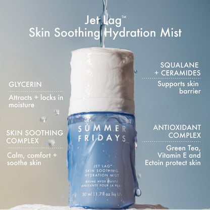 Summer Fridays Jet Lag Skin Soothing Hydration Mist - 50 ml