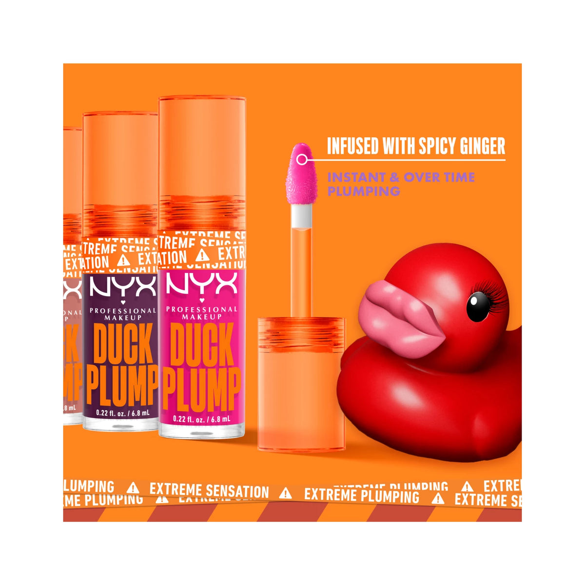 NYX Professional Makeup Duck Plump Lip Clear Plumping Gloss