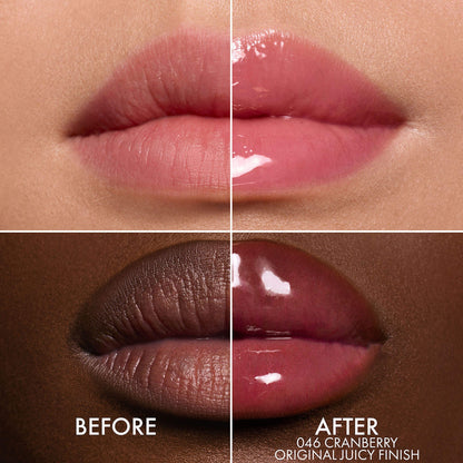 DIOR Lip Glow Oil Hydrating High-Shine Gloss - 046 Cranberry