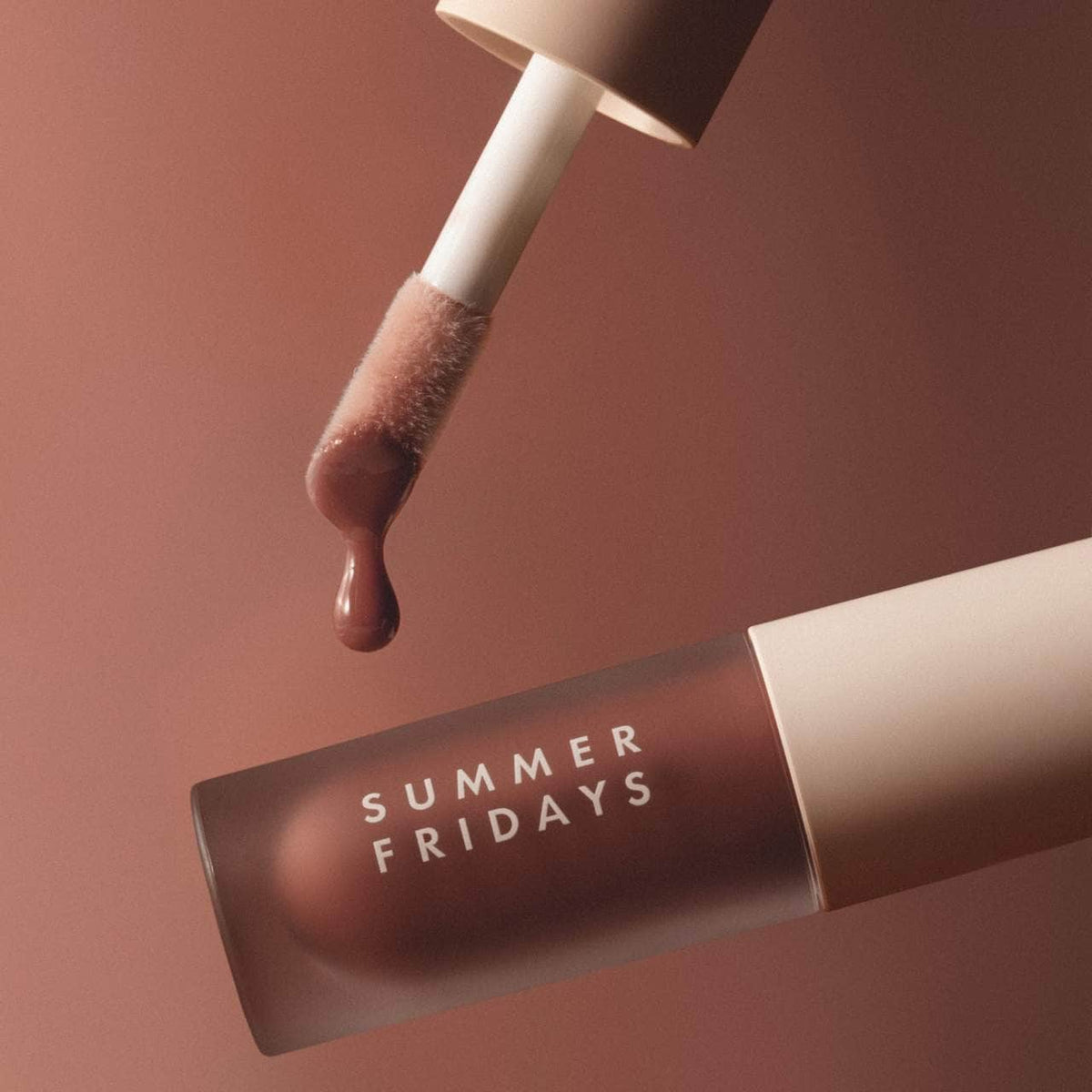 Summer Fridays Dream Lip Oil for Moisturizing Sheer Coverage - Warm Beige