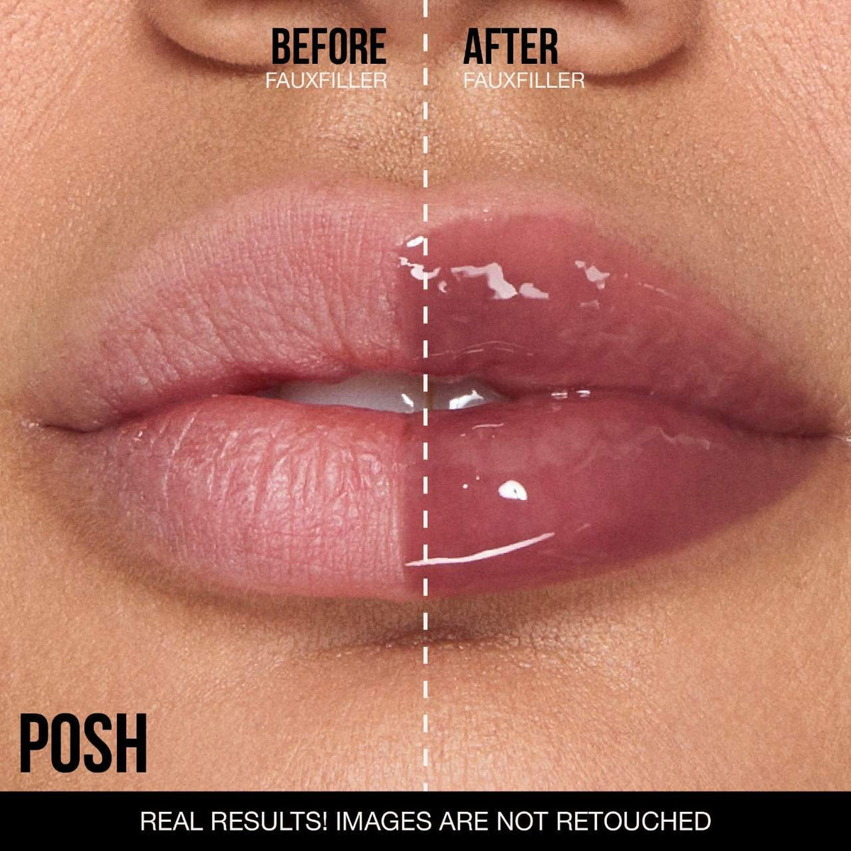 Huda Beauty Faux Filler Shiny Non-Sticky Lip Gloss